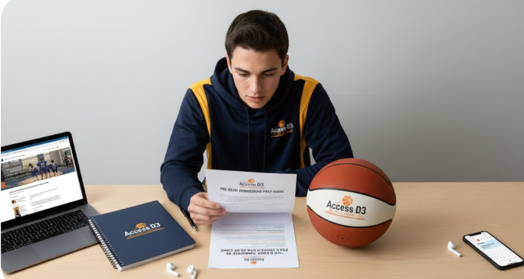College Basketball Pre-Read Admissions Guide